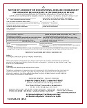 Notice of accident form